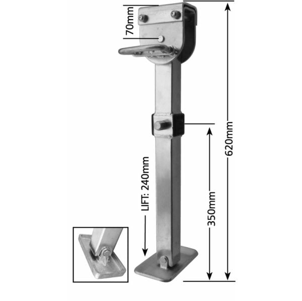 620mm Quick Release Stabiliser Legs